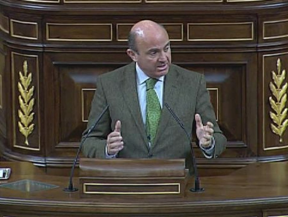 Guindos sobre las preferentes: "Esto lo van a pagar los bancos"