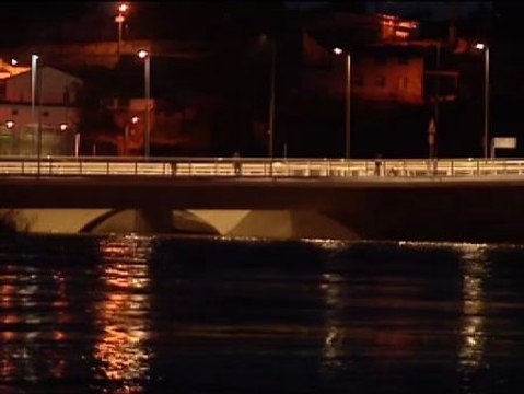 El Duero se desborda a su paso por Zamora capital