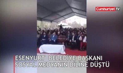 Esenyurt Belediye Başkanı sosyal medyanın gündeminde