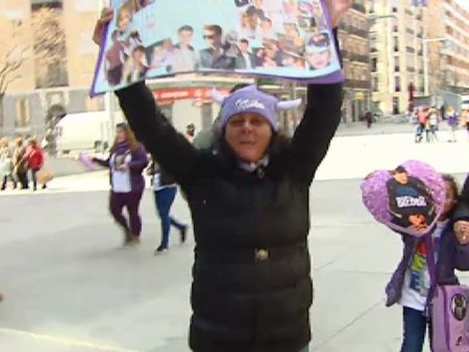 Justin Bieber actúa esta noche en Madrid.