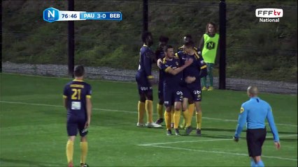 Magnifique plat de pieds de NAME qui trompe PICHOT ! 3-0 pour le Pau FC !