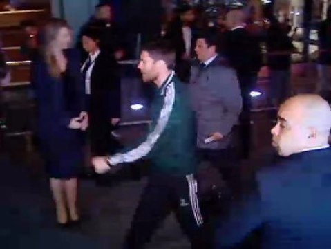 Llegada de Real Madrid a Mánchester