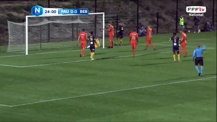 Super coup franc de THILL qui est détourné en corner.