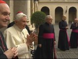 El Papa se despide del Vaticano