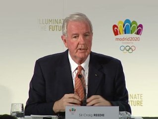 Craig Reedie: "Quizá a la tercera va la vencida"