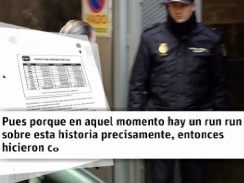 Bárcenas explicó al juez Ruz por qué acudió al notario