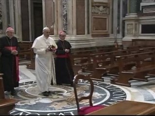 Primera jornada oficial del Papa Francisco