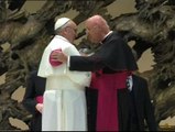 El Papa Francisco se reúne con la prensa en el Vaticano