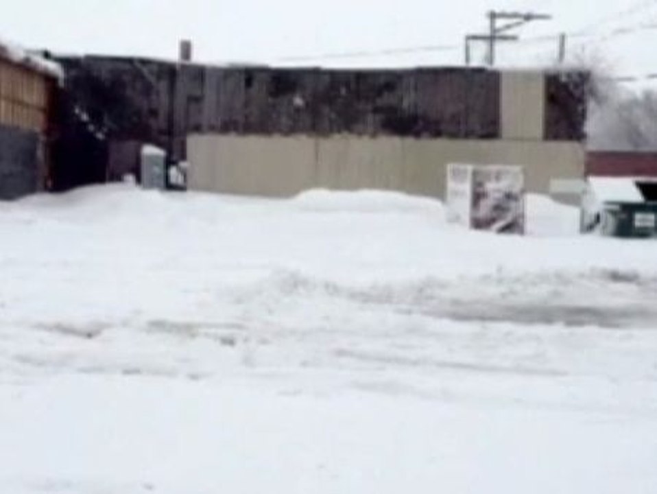 Poderosa tormenta de nieve