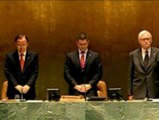 Minuto de silencio en la ONU por Chávez