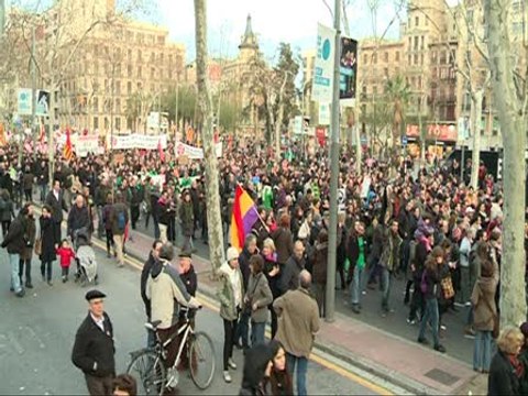 La PAH se concentra encontra de los desahucios