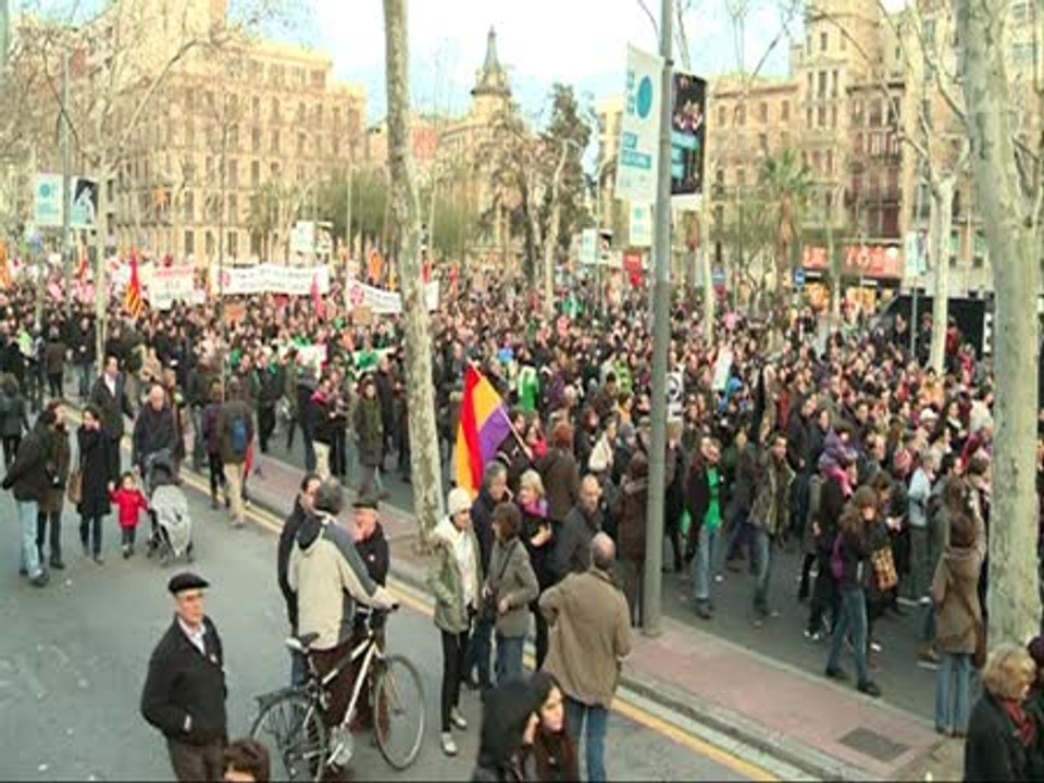 La PAH se concentra encontra de los desahucios