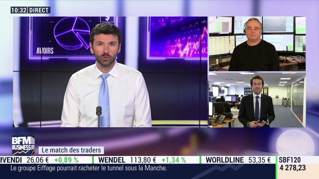 Le Match des Traders: Jean-Louis Cussac VS Andréa Tueni - 01/04