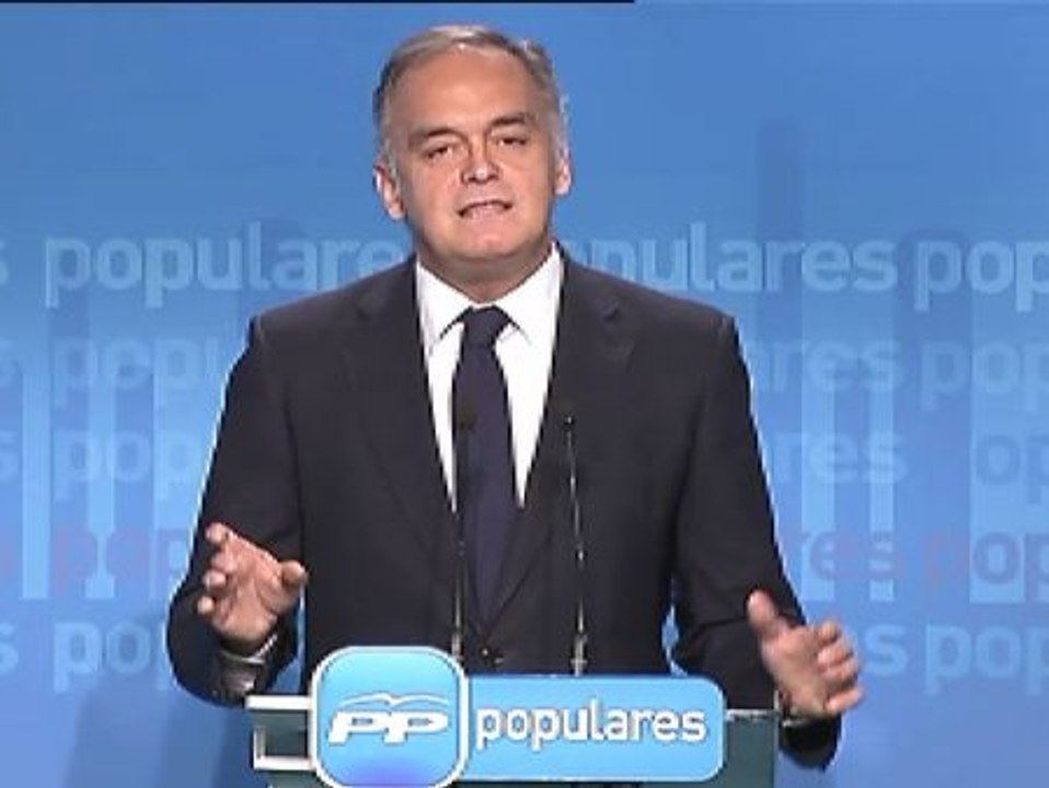 Pons: "186 escaños y casi 11 millones de votos son legitimidad suficiente para seguir gobernando"