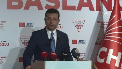 Ekrem İmamoğlu: "Artık Bu İşin Matematiksel Süreci Sona Ermiştir