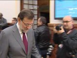 Rajoy elude dar explicaciones sobre el escándalo Bárcenas en el Parlamento