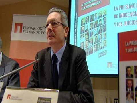 Gallardón quiere cambiar el modelo de imputado