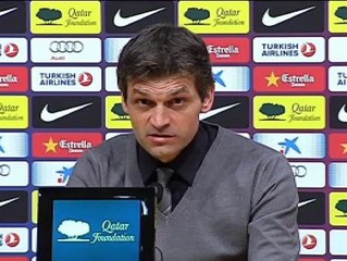 Tito: "Dejadnos que empatemos algún día"