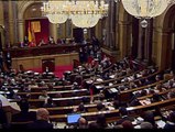 El parlamento catalán aprueba la declaración de soberanía