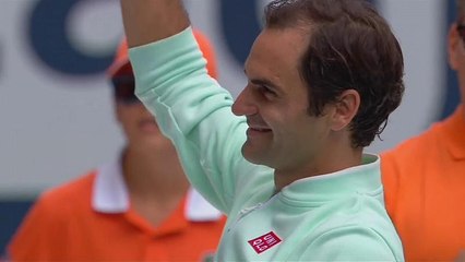 Roger Federer gewinnt in Miami