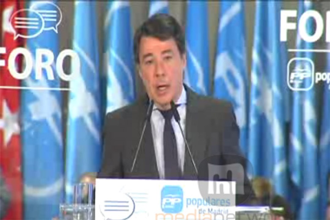 Ignacio González cree que es intolerable que el Obispo de Getafe diga que en Eurovegas habrá "blanqueo de capitales"