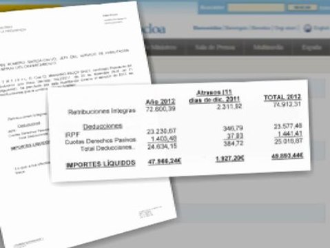 Rajoy ganó 239.084 euros brutos en 2011 como líder de la oposición