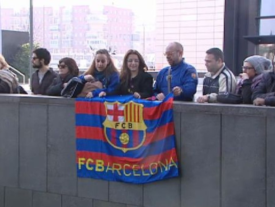 El barcelona llega a Madrid