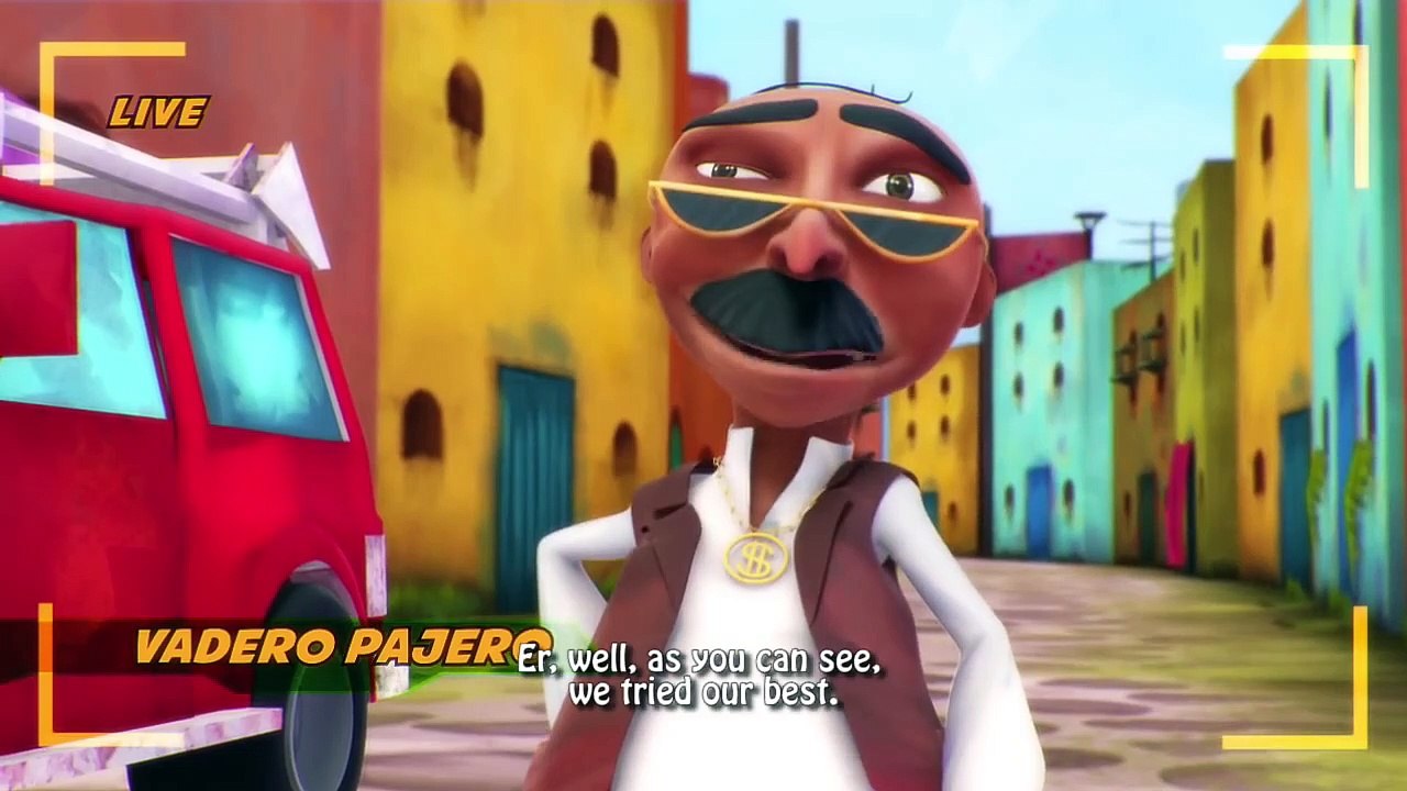 Burka Avenger Fights Polio  (w_ English Subtitles)