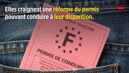 Mobilisation des auto-écoles à Paris contre la réforme du permis