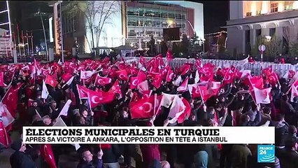 Municipales en Turquie : après sa victoire à Ankara, l'opposition en tête à Istanbul