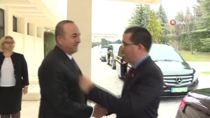 Mevlüt Çavuşoğlu, Venezuelalı Mevkidaşı ile Görüştü