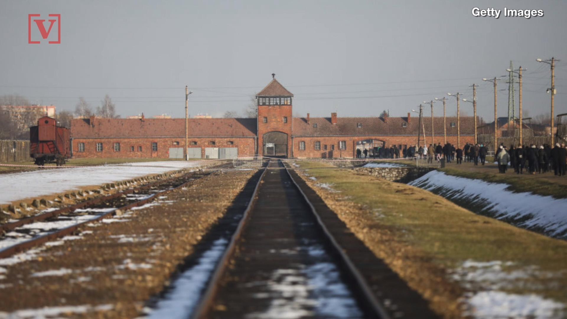 ⁣American Man Accused of Attempting to Steal Part of Train Track from Auschwitz