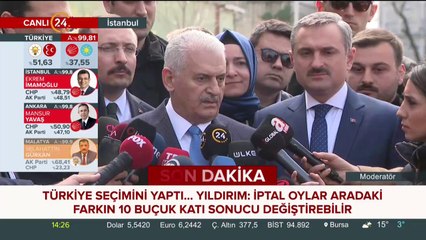 Binali Yıldırım konuşuyor