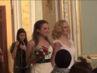 Primer "matrimonio gay" en Rusia