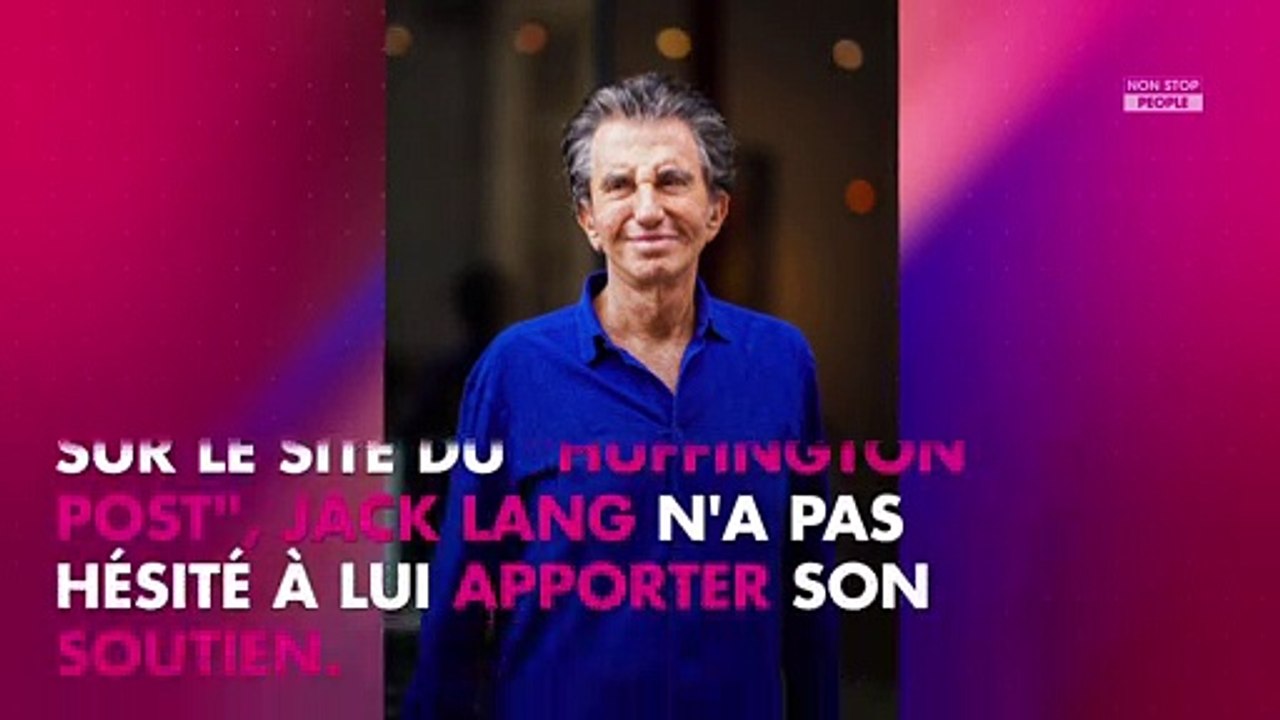 Christine Angot cible de menaces antisémites : Jack Lang lui apporte son soutien