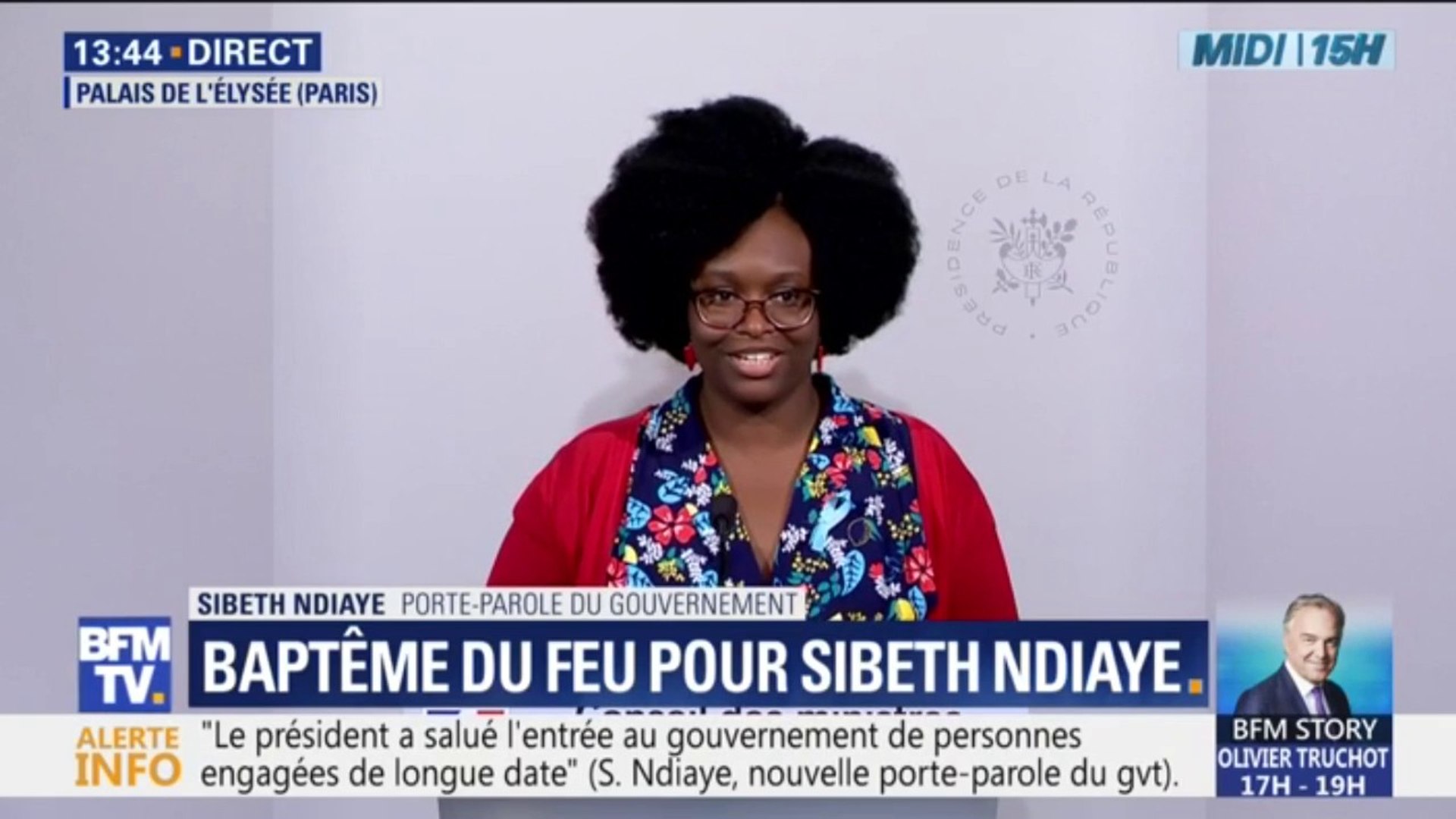 Sibeth Ndiaye, porte-parole du gouvernement: "Ceux qui me connaissent  savent que j'ai un certain franc parler" - Vidéo Dailymotion