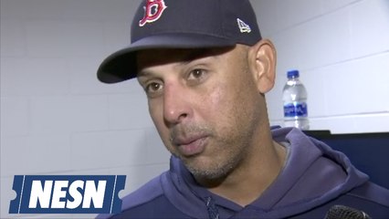Alex Cora Confident In Starting Pitching Season Prep, Despite Slow Start