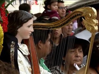 Cientos de mariachis honran a Santa Cecilia en el día de los músicos