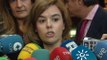Sáenz de Santamaría recuerda a Artur Mas que debe cumplir la ley