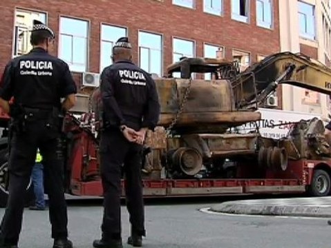 Los activistas de Can Vies denuncian la actuación de los Mossos