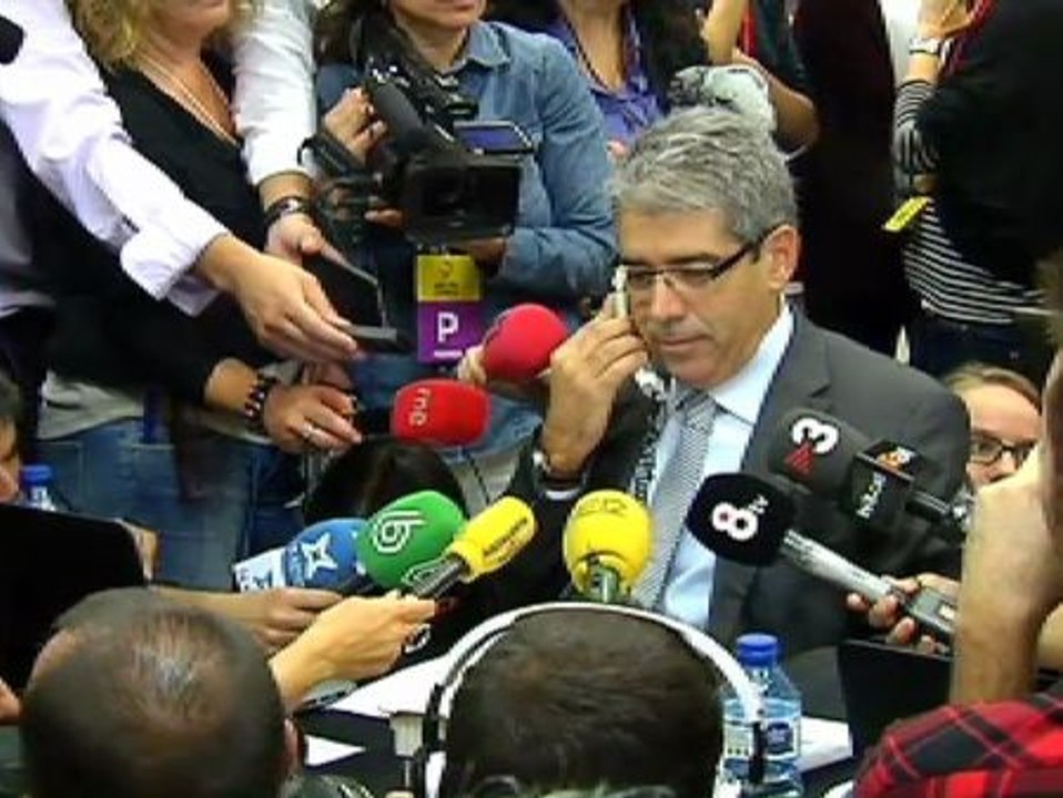 Homs durante las llamadas informativas del 9-N: "Me ha dicho que no le interesa, seguiremos intentándolo"