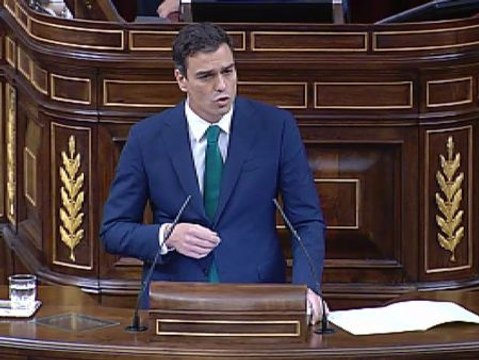 Pedro Sánchez a Rajoy: Usted está asediado por la corrupción