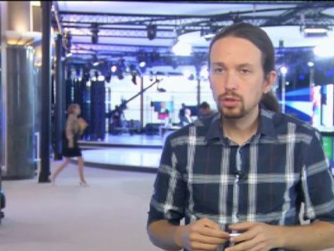 Iglesias: Botín representa el excesivo poder político y económico de los bancos que tiene que ver con el desastre económico