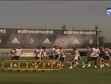 El Real Madrid entrena al completo