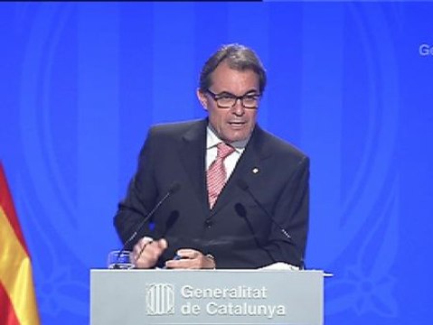 Mas: O tenemos fortaleza psicológica como país y como pueblo, o acabaremos agachando la cabeza