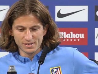 Filipe Luis: "He sido muy feliz en este club y seguiré siendo rojiblanco para siempre"