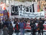 Marcha en Buenos Aires contra el pago de la deuda