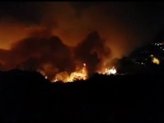 Скачать видео: Los vecinos de Algeciras preocupados por los incendios