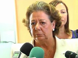 Rita Barberá manda "ánimo" a Carlos Fabra