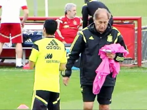 Del Bosque hace sus primeras pruebas para Chile